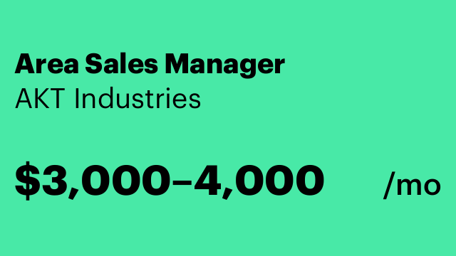 Area Sales Manager