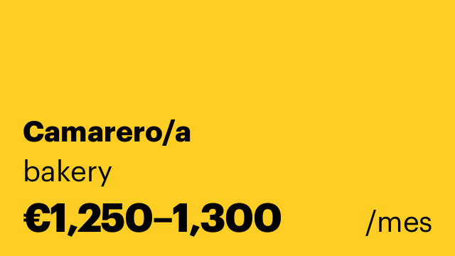 Camarero/a