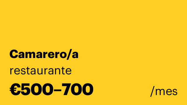 Camarero/a
