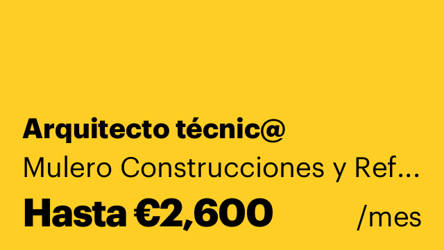 Arquitecto técnic@