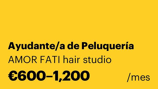 Ayudante/a de Peluquería