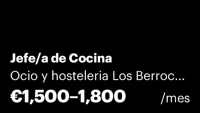 Jefe/a de Cocina