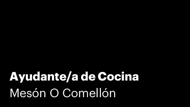 Ayudante/a de Cocina