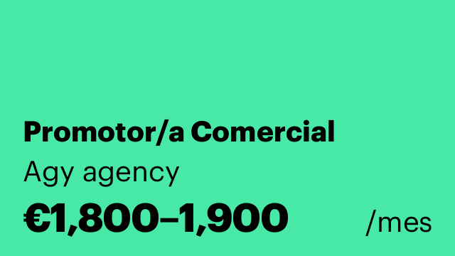 Promotor/a Comercial