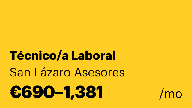 Técnico/a Laboral