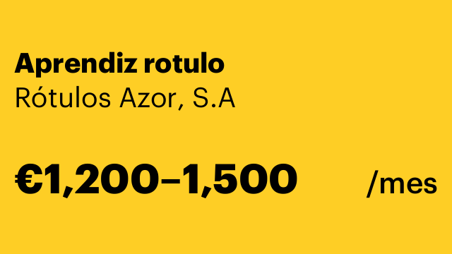 Aprendiz rotulo