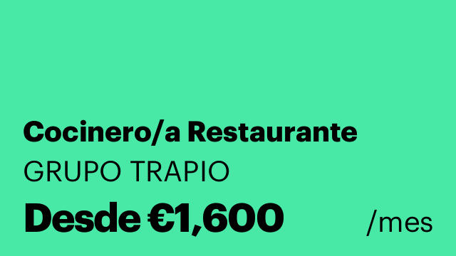 Cocinero/a Restaurante