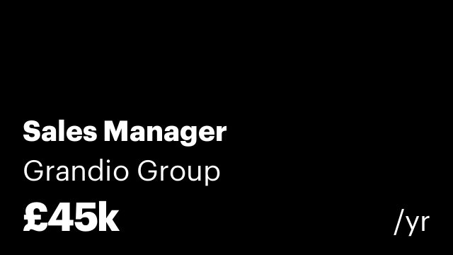 Sales Manager