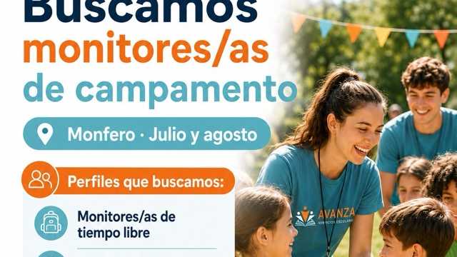 Monitor/a campamento verano