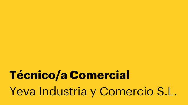 Técnico/a Comercial