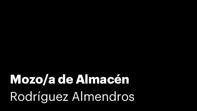 Mozo/a de Almacén