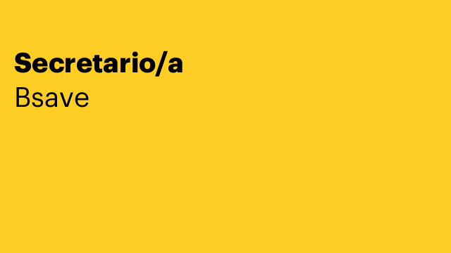 Secretario/a