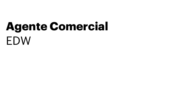 Agente Comercial