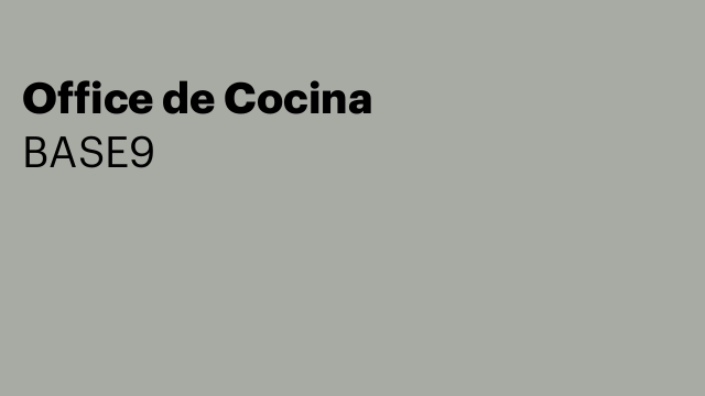 Office de Cocina