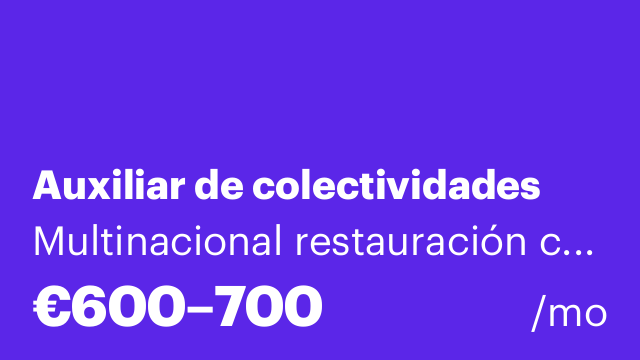 Auxiliar de colectividades