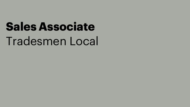 Sales Associate