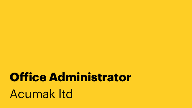 Office Administrator