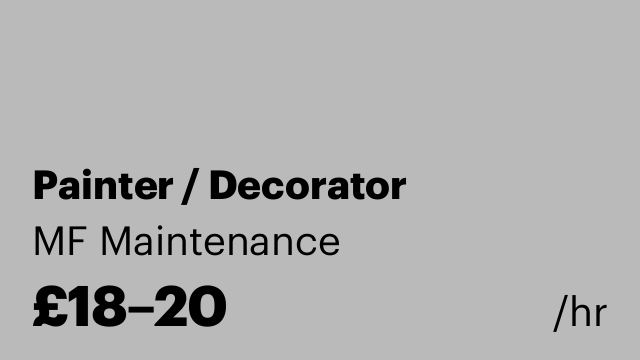 Painter / Decorator