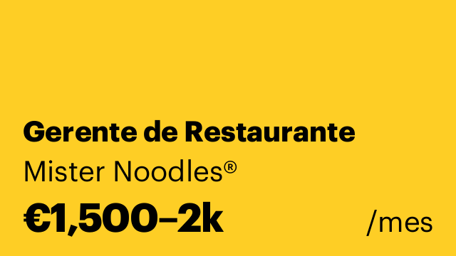 Gerente de Restaurante