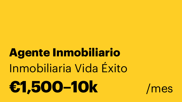 Agente Inmobiliario