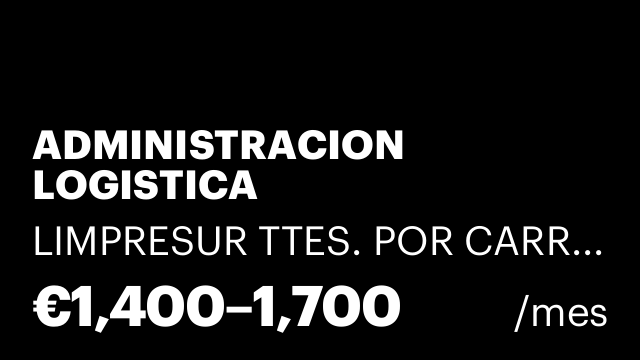 ADMINISTRACION LOGISTICA