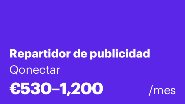 Repartidor de publicidad