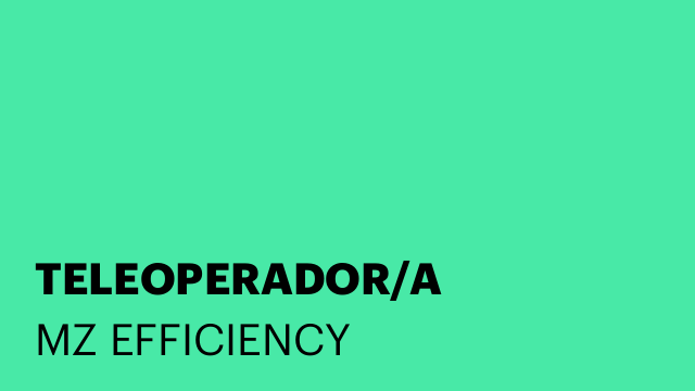 TELEOPERADOR/A