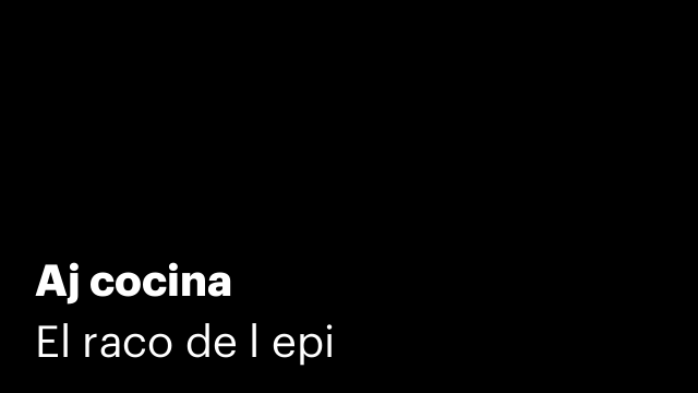 Aj cocina