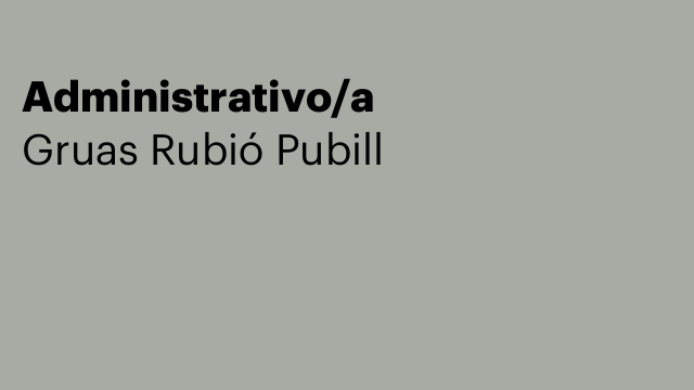 Administrativo/a