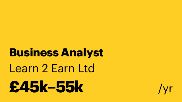 Business Analyst