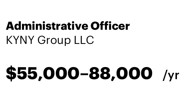 Administrative Officer