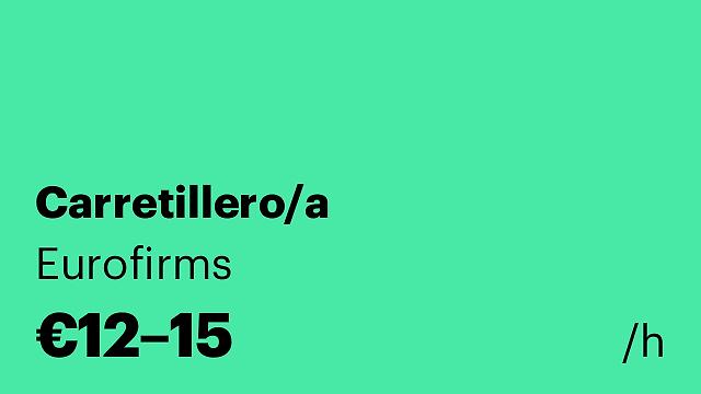 Carretillero/a