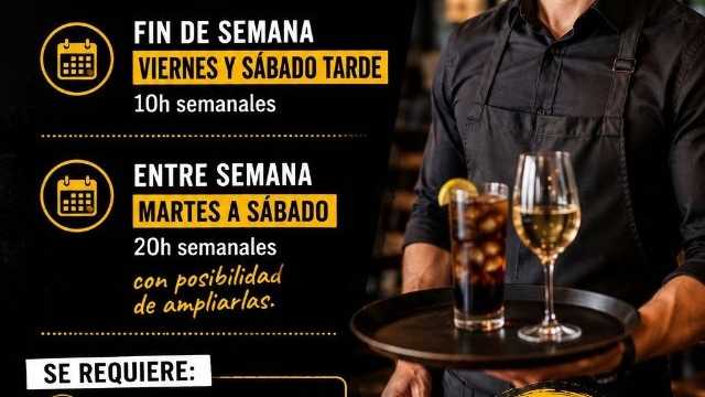 Ayudante de Camarero/a