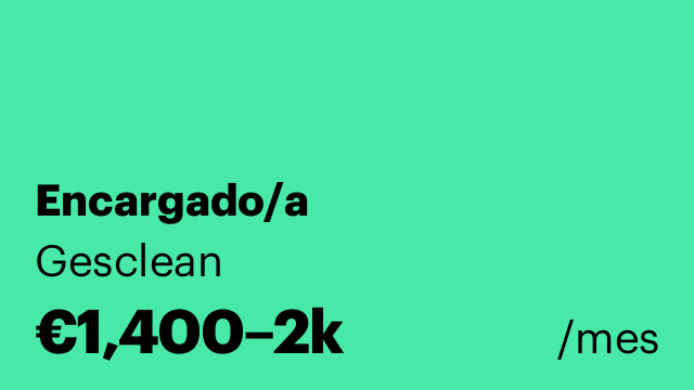 Encargado/a