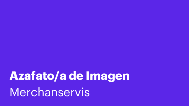 Azafato/a de Imagen