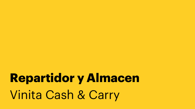 Repartidor y Almacen