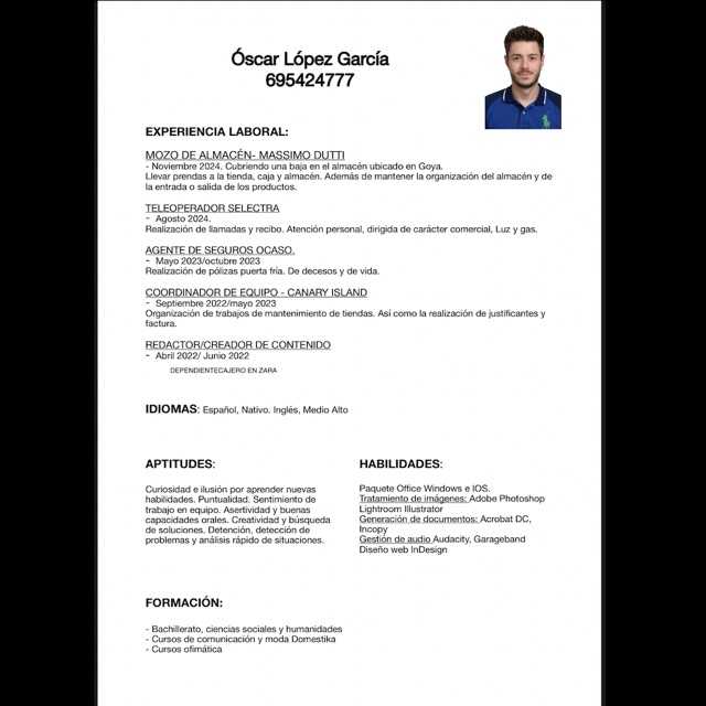 Candidate avatar