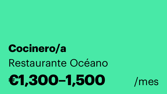Cocinero/a