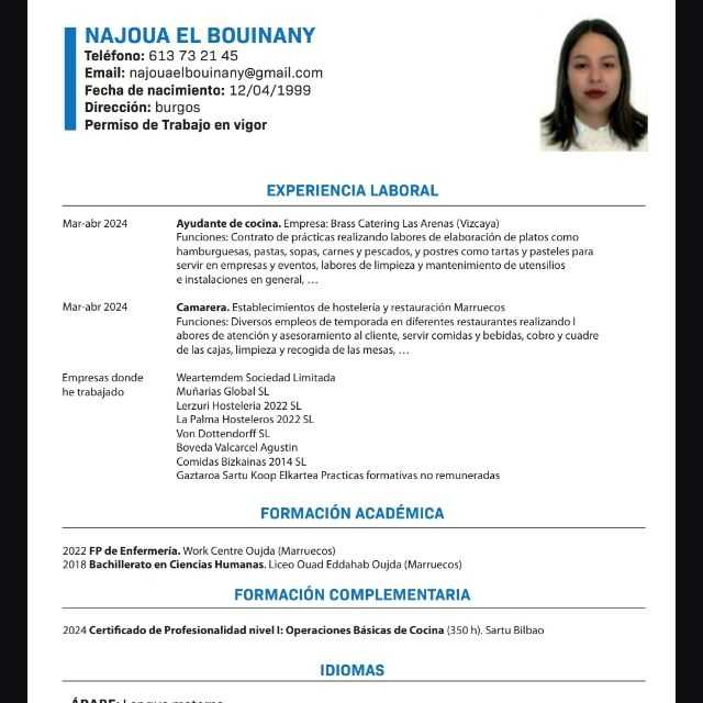 Candidate avatar