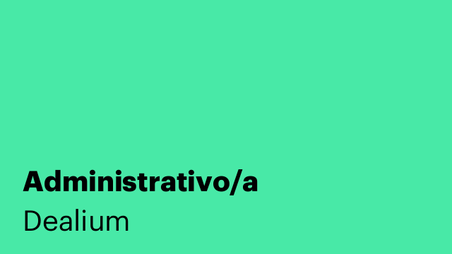 Administrativo/a