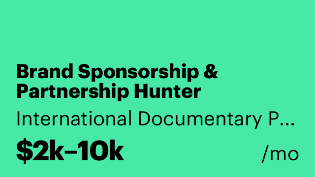 Brand Sponsorship & Partnership Hunter