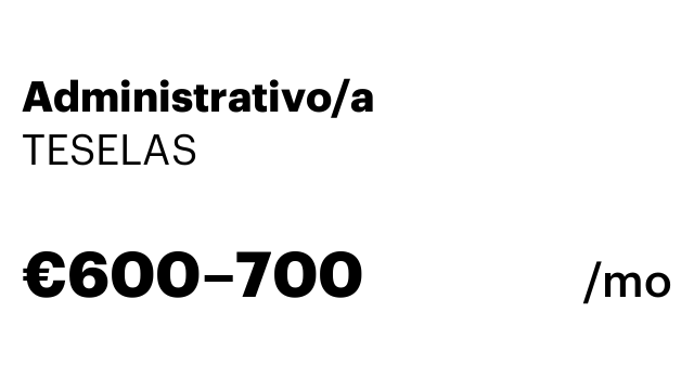 Administrativo/a