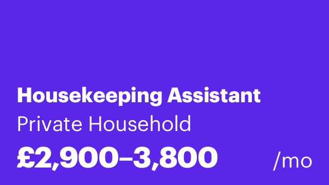 Housekeeping Assistant