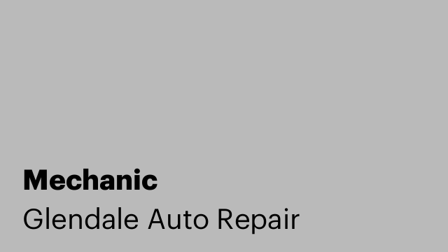 Mechanic