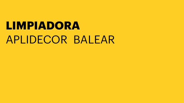 LIMPIADORA