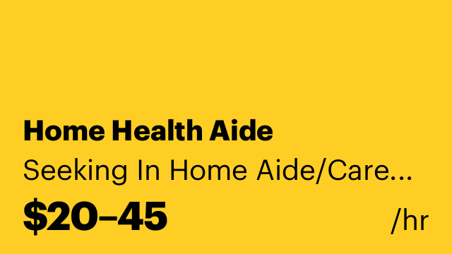 Home Health Aide