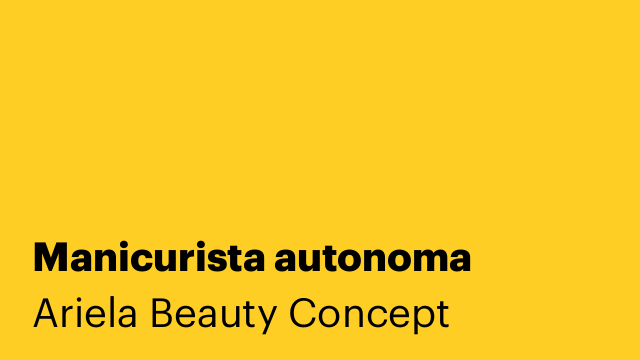 Manicurista autonoma