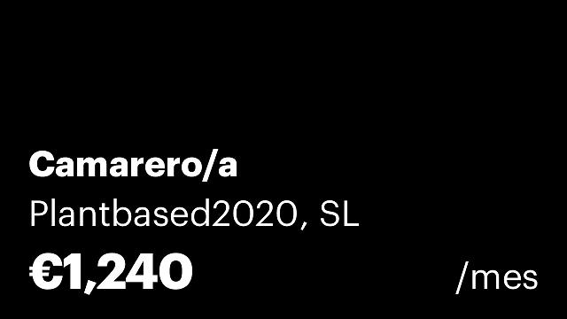 Camarero/a