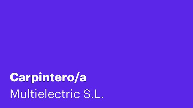 Carpintero/a