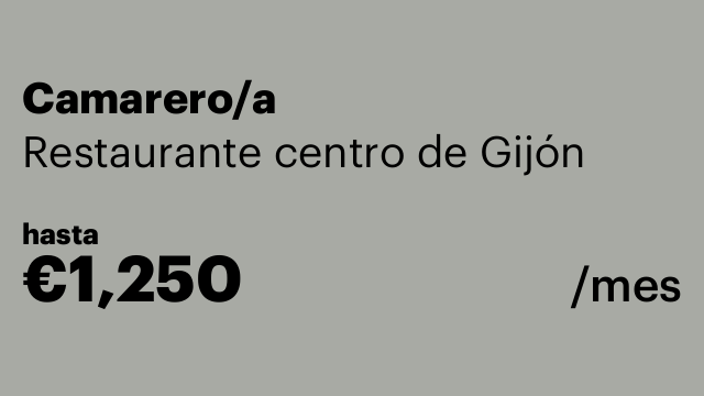 Camarero/a